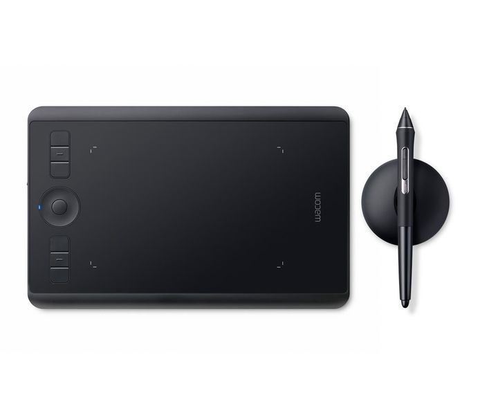 Графический планшет Wacom Intuos Pro S Bluetooth Black (PTH460K0B) 303947 фото