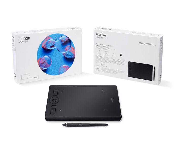 Графический планшет Wacom Intuos Pro S Bluetooth Black (PTH460K0B) 303947 фото