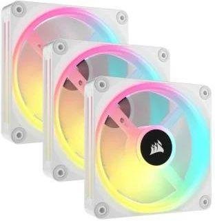 Вентилятор Corsair iCUE LINK QX120 RGB White Triple Pack (CO-9051006-WW) 497197 фото