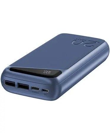 Зовнішній акумулятор (павербанк) Navitel PWR20 MX 20000mAh 22,5W Blue 614052 фото