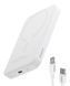 Зовнішній акумулятор (павербанк) Baseus Magnetic Mini 5000mAh 20W White (P10022107223-00) 613575 фото 3
