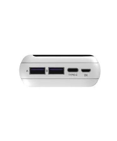 Зовнішній акумулятор (павербанк) Navitel PWR20 MX 20000mAh 22,5W White 614053 фото