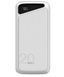 Зовнішній акумулятор (павербанк) Navitel PWR20 MX 20000mAh 22,5W White 614053 фото 6