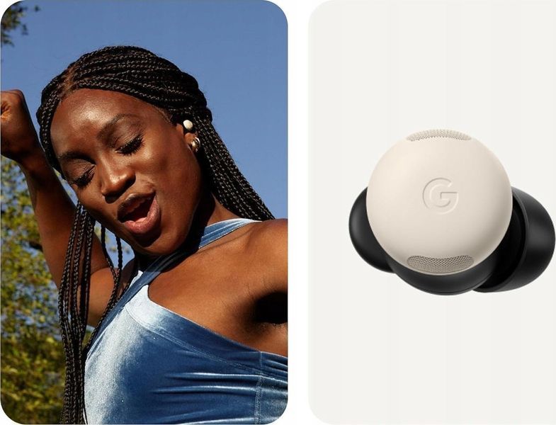 Навушники TWS Google Pixel Buds Pro 2 Porcelain (GA05760) 542776 фото