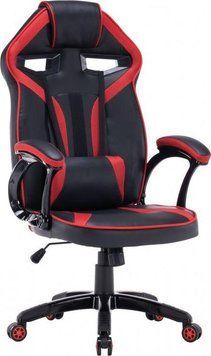 Комп'ютерне крісло для геймера Top E Shop Drift Black-Red 351198 фото