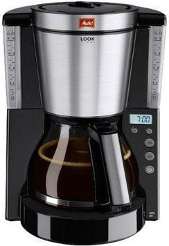 Кавоварка крапельна Melitta Look Timer Black 1011-08 496908 фото