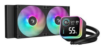 Водяное охлаждение Deepcool LQ240 Black (R-LQ240-BKLSMW-G-1) 570595ua фото