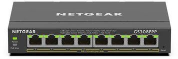 Коммутатор управляемый уровня 2 Netgear GS308EP (GS308EP-100PES) 465720 фото