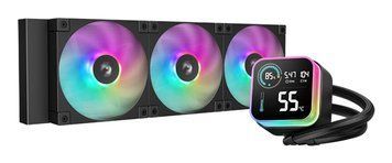 Водяное охлаждение Deepcool LQ360 Black (R-LQ360-BKLSMW-G-1) 570596ua фото