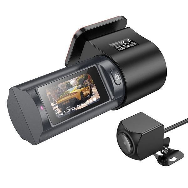 Автомобильный видеорегистратор Hoco DV8 Black (6942007623384) 554696ua фото