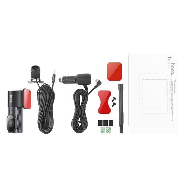 Автомобильный видеорегистратор Hoco DV8 Black (6942007623384) 554696ua фото