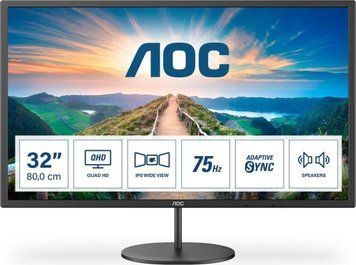 ЖК монитор AOC Q32V4 Black 342661 фото