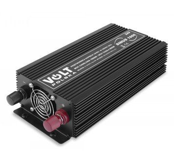 Перетворювач (інвертор) DC-AC Volt Polska Sinus 1600 24V/230V 800W/1600W (3SIP160024) 514873 фото