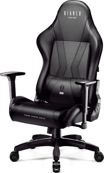 Кресло для геймера Diablo Chairs X-Horn 2.0 Normal Size Black 323413 фото