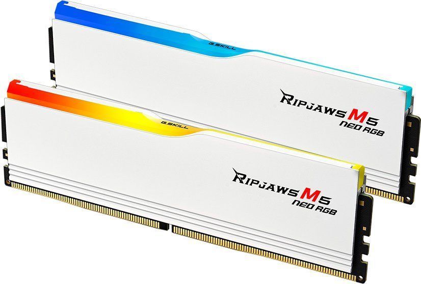 Пам'ять для настільних комп'ютерів G.Skill 32 GB (2x16GB) DDR5 6000 MHz Ripjaws M5 Neo RGB (F5-6000J3636F16GX2-RM5NRW) 621046 фото