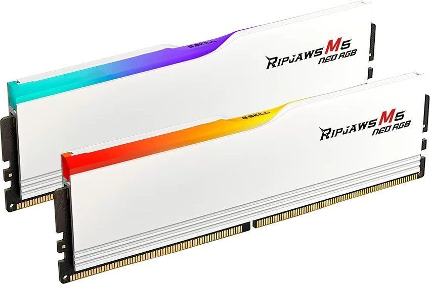 Пам'ять для настільних комп'ютерів G.Skill 32 GB (2x16GB) DDR5 6000 MHz Ripjaws M5 Neo RGB (F5-6000J3636F16GX2-RM5NRW) 621046 фото