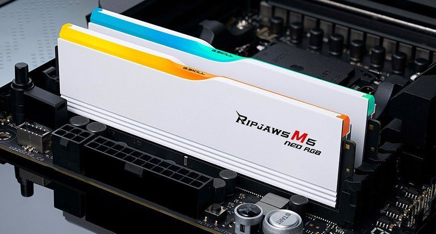 Пам'ять для настільних комп'ютерів G.Skill 32 GB (2x16GB) DDR5 6000 MHz Ripjaws M5 Neo RGB (F5-6000J3636F16GX2-RM5NRW) 621046 фото