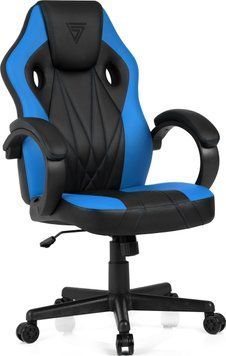 Комп'ютерне крісло для геймера Sense7 Prism black-blue 326562 фото