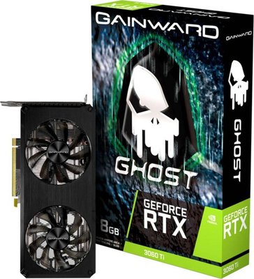Відеокарта Gainward GeForce RTX 3060 Ti Ghost (NE6306T019P2-190AB) 365232 фото