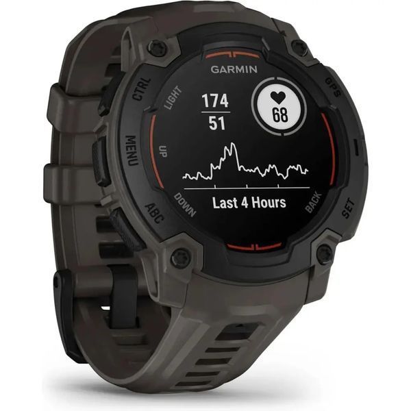 Смарт-часы Garmin Instinct E 45mm Black with Charcoal Band (010-02933-00/13) 612674 фото