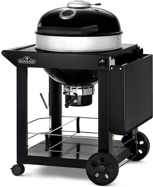 Гриль вугільний портативний Napoleon Pro Cart Charcoal Kettle 22 (PRO22K-CART-3) 604514 фото
