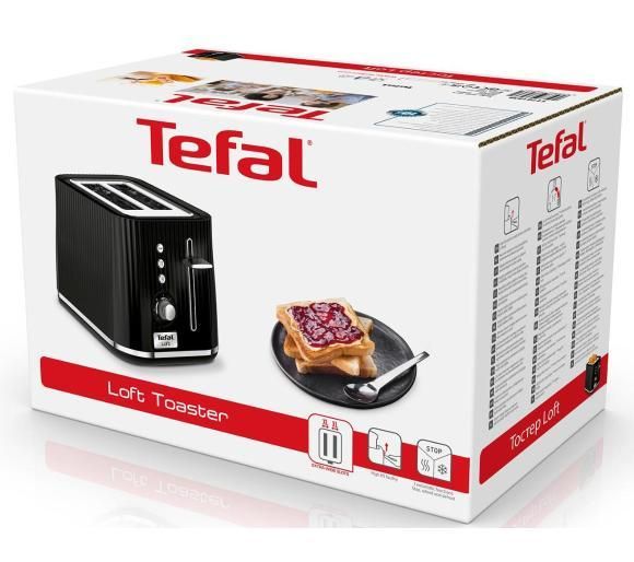 Тостер Tefal Loft TT7618 black (TT761838) 298998 фото