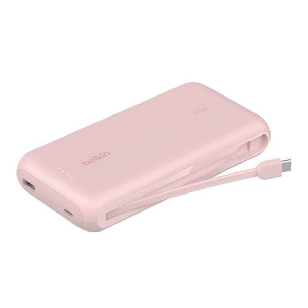Зовнішній акумулятор (павербанк) Belkin BoostCharge 20000 mAh Pink (BPB024HQPK) 613626 фото