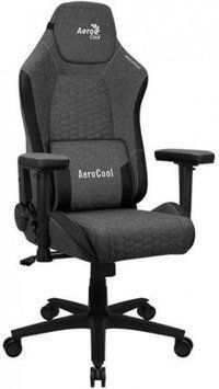 Комп'ютерне крісло для геймера Aerocool Crown AeroWeave Ash Black 490913 фото