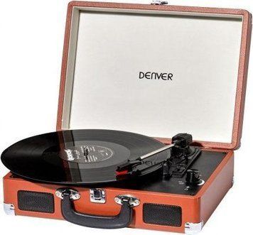 Програвач вінілових дисків Denver VPL-120 Brown 359598 фото