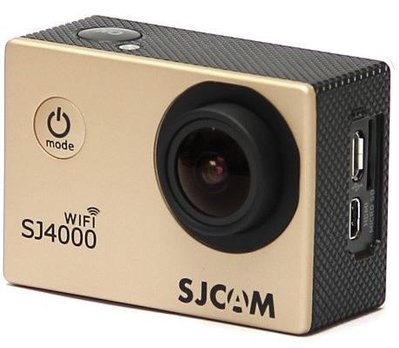 Екшн-камера SJcam SJ4000 Wi-Fi Yellow 335230 фото