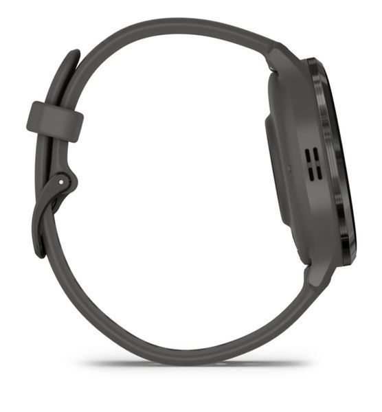 Смарт-годинник Garmin Venu 3S Slate S. Steel Bezel w. Pebble Gray Case and S. Band (010-02785-00/50) 613088 фото