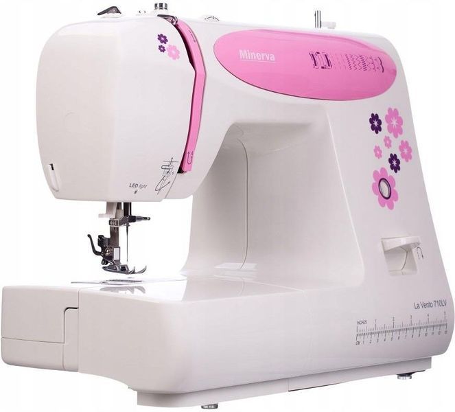 Швейна машинка електромеханічна Minerva La Vento 710LV Pink 612360 фото