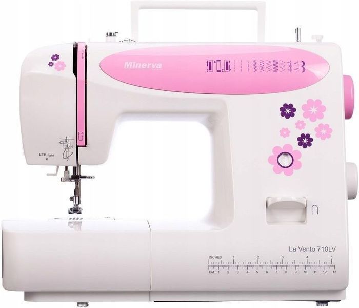 Швейна машинка електромеханічна Minerva La Vento 710LV Pink 612360 фото
