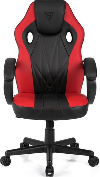 Компьютерное кресло для геймера Sense7 Prism black-red 326564 фото