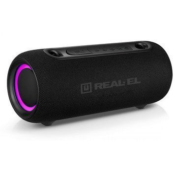Портативная колонка Real-El X-725 Black (EL121600028) 580016ua фото