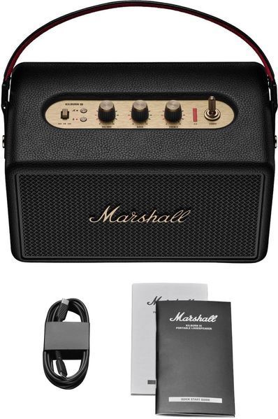 Портативна колонка Marshall Kilburn III Black and Brass (1007443) 609388 фото