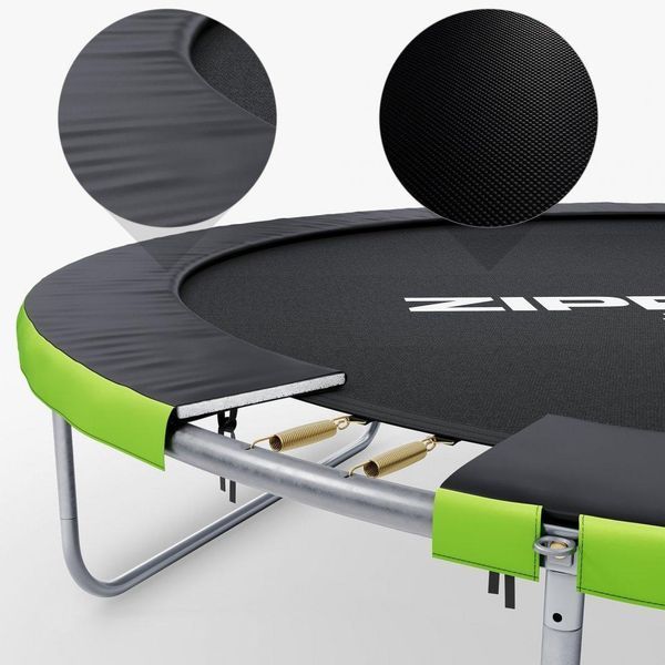 Батут Zipro Jump Pro 12FT 374см з внутрішньою сіткою 491589 фото
