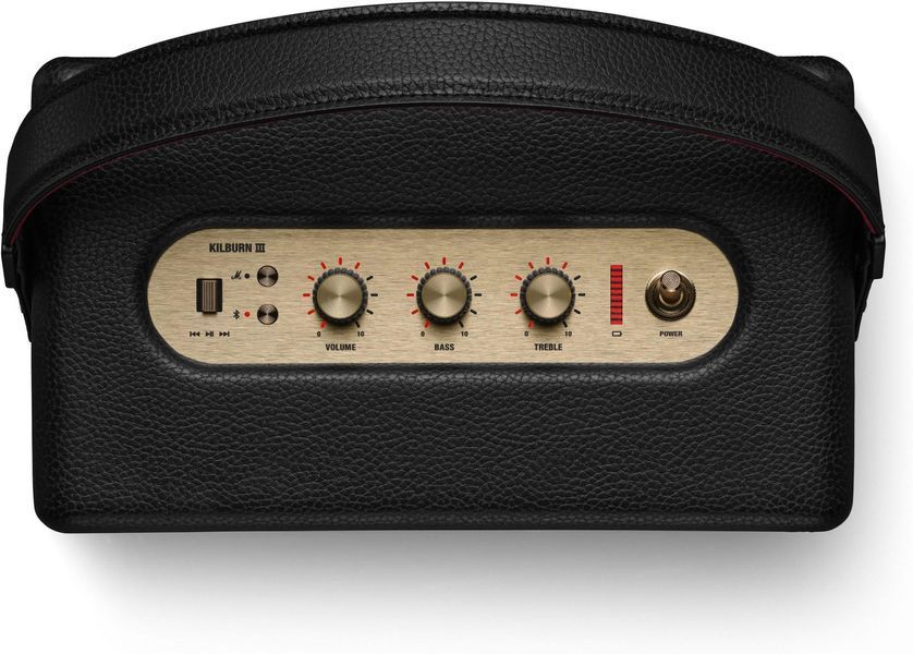Портативна колонка Marshall Kilburn III Black and Brass (1007443) 609388 фото