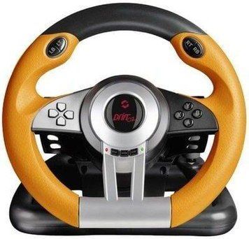 Руль Speed-Link Drift O.Z. Racing Wheel PC, black-orange (SL-6695-BKOR-01) 501566 фото