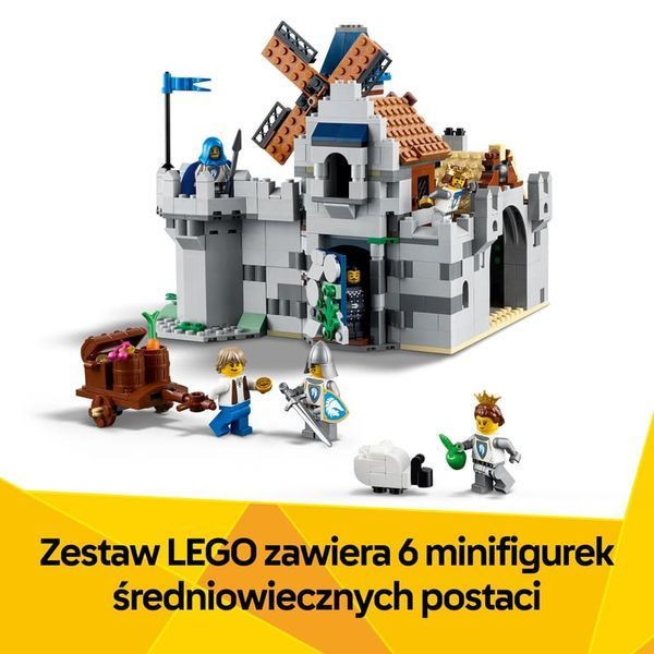 Блочный конструктор LEGO Creator Средневековый замок с рыцарем на коне (31168) 613375ua фото