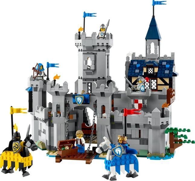 Блочный конструктор LEGO Creator Средневековый замок с рыцарем на коне (31168) 613375ua фото