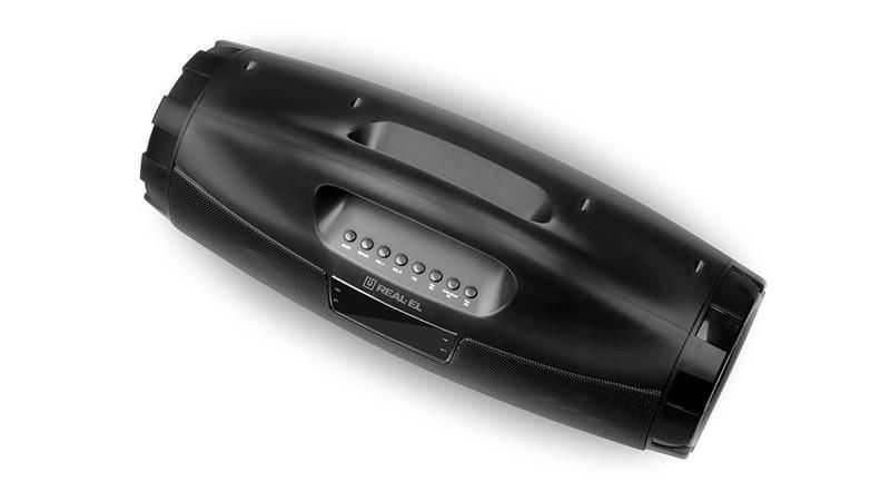 Портативна колонка Real-El X-731 Black (EL121600015) 580017ua фото
