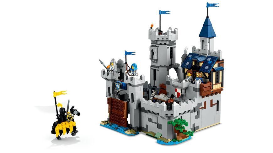 Блочный конструктор LEGO Creator Средневековый замок с рыцарем на коне (31168) 613375ua фото