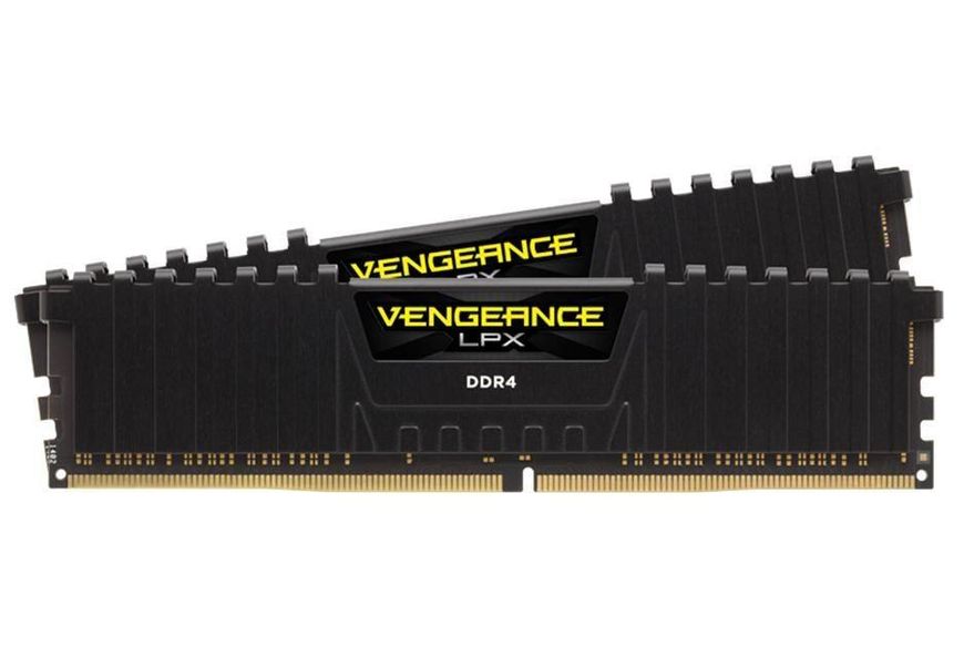 Пам'ять для настільних комп'ютерів Corsair 16 GB (2x8GB) DDR4 3600 MHz Vengeance LPX Black (CMK16GX4M2Z3600C18) 338507 фото