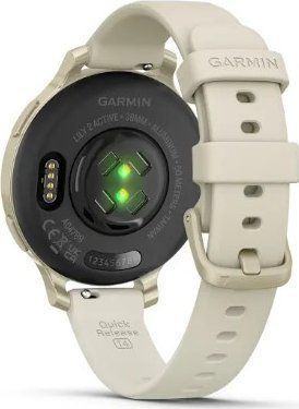 Смарт-годинник Garmin Lily 2 Active Lunar Gold with Bone Silicone Band (010-02891-00/50) 614370 фото