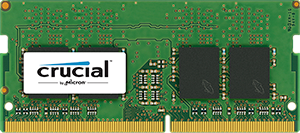 Пам'ять для ноутбуків Crucial 16 GB SO-DIMM DDR4 2400 MHz (CT16G4SFD824A) 464068 фото