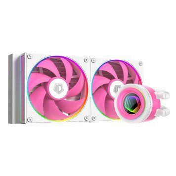 Водяное охлаждение ID-Cooling FX240 INF Pink 577706ua фото