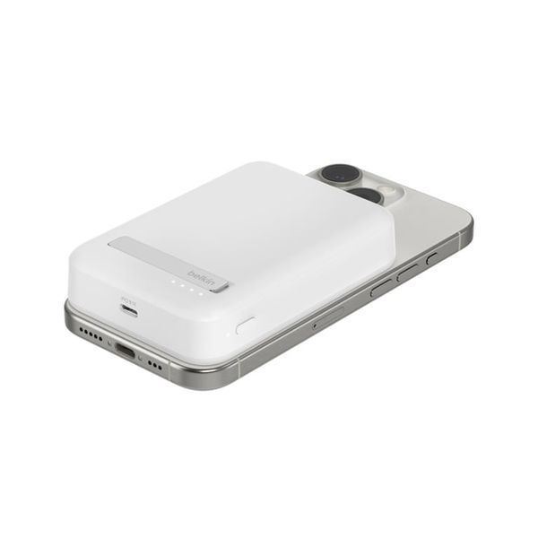 Зовнішній акумулятор (павербанк) Belkin BoostCharge Pro 10K 10000mAh 15W White (BPD008BTWH) 613632 фото
