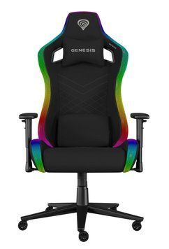 Комп'ютерне крісло для геймера Genesis Trit 660 Mesh RGB Black 572766 фото