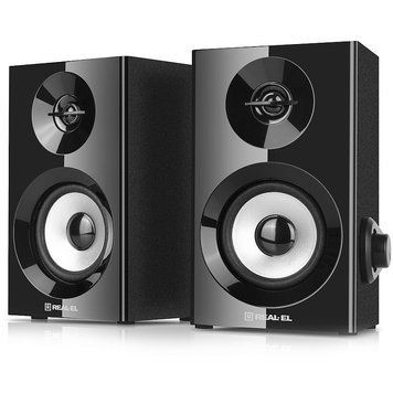 Акустические колонки Real-El S-228 Black (EL121200014) 577252ua фото